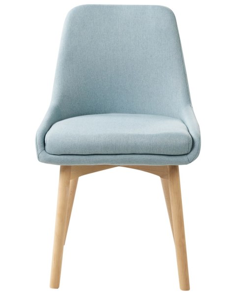 Zestaw 2 krzeseł do jadalni MELFORT Błękitny