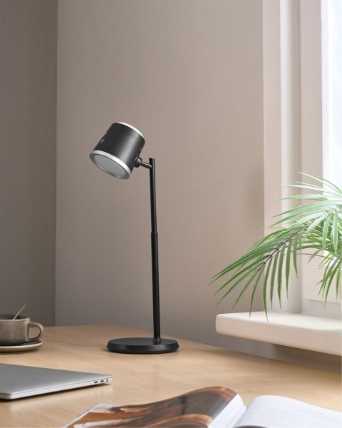 Lampa biurkowa LED LIBRA Ze ściemniaczem Czarny