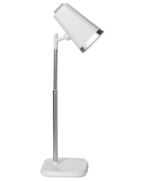 Lampa biurkowa LED MUSCA Ze ściemniaczem Biały