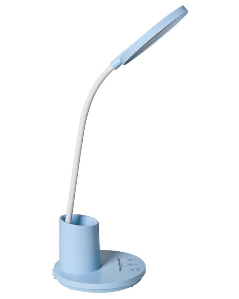 Lampa biurkowa LED VELA Ze ściemniaczem Niebieski