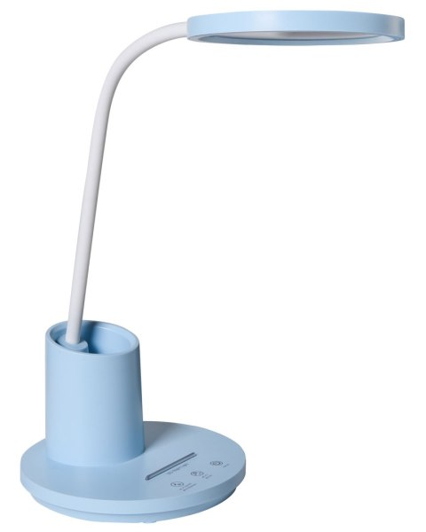 Lampa biurkowa LED VELA Ze ściemniaczem Niebieski