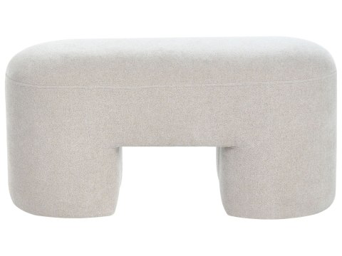 Ławka DECORAH Boucle Jasnobeżowy