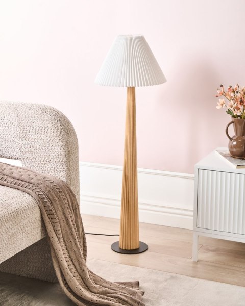 Lampa podłogowa ALIGIDE Drewno Naturalny