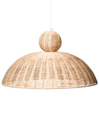 Lampa wisząca SUERTE Rattan Naturalny