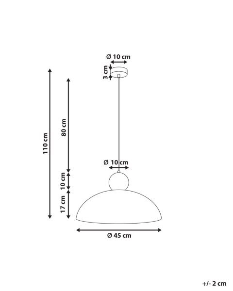 Lampa wisząca SUERTE Rattan Naturalny