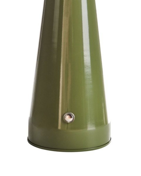 Bezprzewodowa lampa stołowa LED BOCONO Ze ściemniaczem Metal Zielony