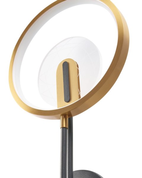 Lampa ścienna LED SAMBRE Metal Złoty Czarny