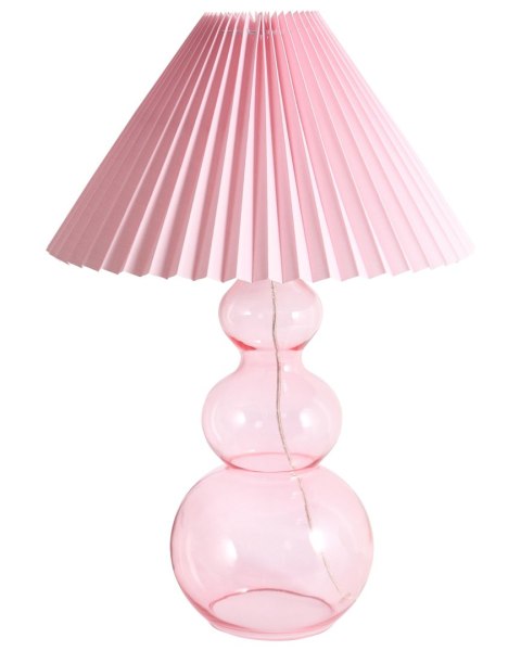 Lampa stołowa SENGWA Szkło Różowy
