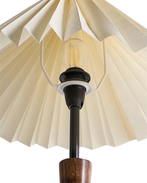 Lampa stołowa TOJSAN Papier Złamana biel