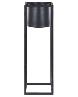 Doniczka na nóżkach IDRA Metal 15 cm Czarny
