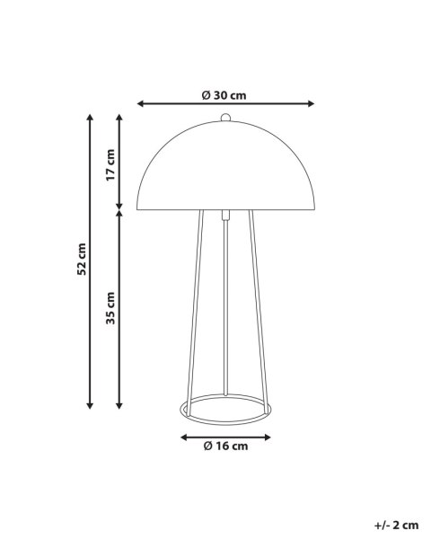 Lampa stołowa MOPAN Metal Niebieski