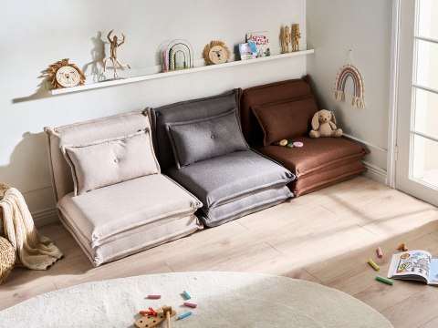 Sofa rozkładana jednoosobowa DELLEN Ciemnoszary