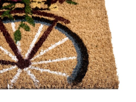 Wycieraczka AVAK Naturalny 40 x 60 cm Rower Włókno kokosowe