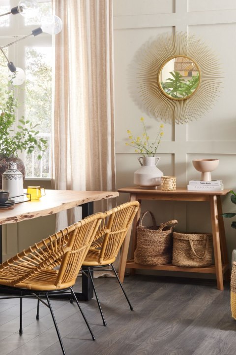 Konsola TULARE Jasnobrązowy