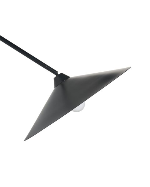 Lampa ścienna NENTON Metal Czarny