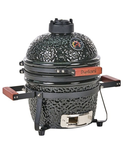 Mini grill węglowy KAMADO Ceramika Czarny