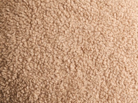 Puf CARRINGTON Boucle Beżowy