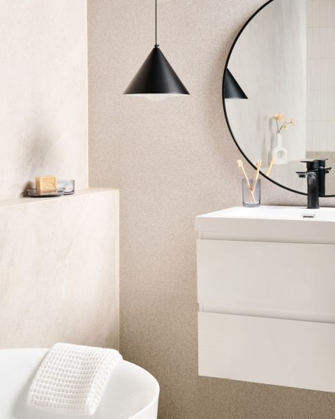 Lampa wisząca LEYRE Metal Czarny