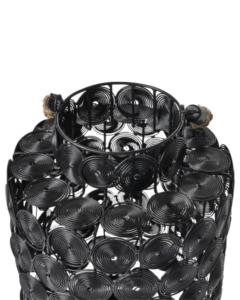 Lampion MMOJSTIR Metal 35 cm Czarny