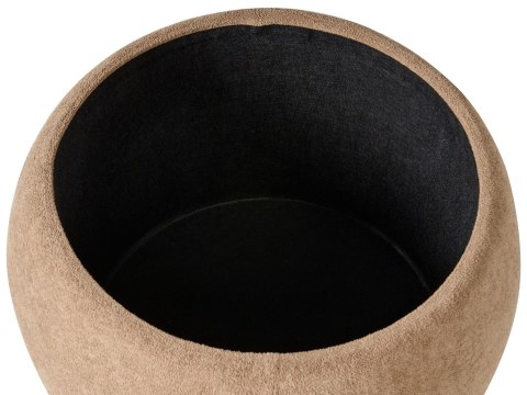 Puf ze schowkiem ANNABELLA Boucle Jasnobrązowy