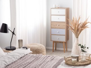 Komoda 5 szuflad FOLEY Kolorowy