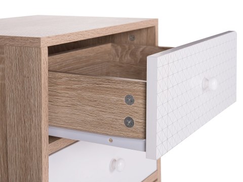 Komoda 5 szuflad FOLEY Kolorowy