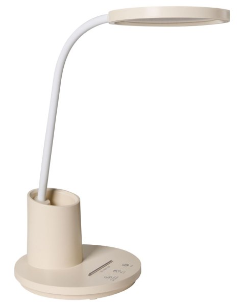 Lampa biurkowa LED VELA Ze ściemniaczem Jasnobeżowy