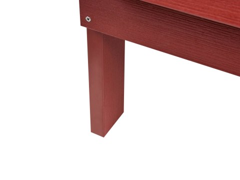 Ławka ogrodowa ADIRONDACK 125 cm Czerwony