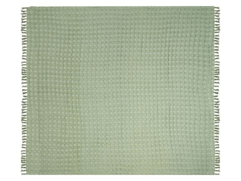 Narzuta na łóżko BERE Bawełna 200 x 220 cm Zielony