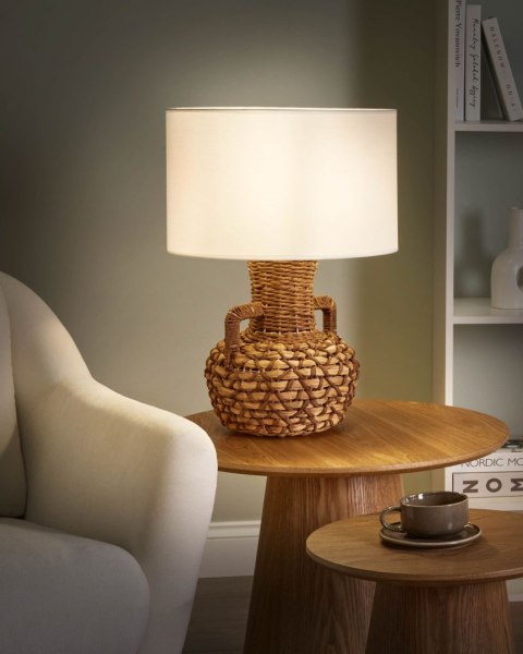 Lampa stołowa RENARD Papierowa plecionka Naturalny