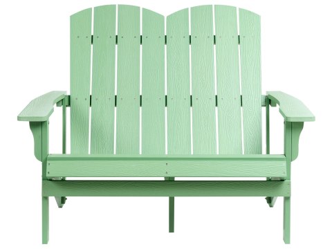 Ławka ogrodowa ADIRONDACK 125 cm Jasnozielony