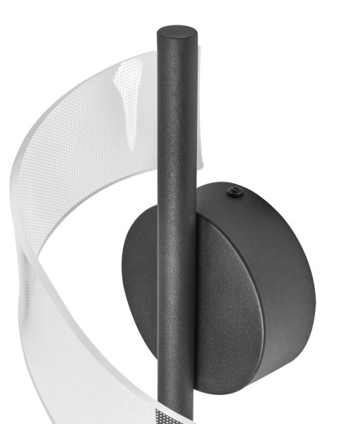 Lampa ścienna LED SARELA Metal Czarny