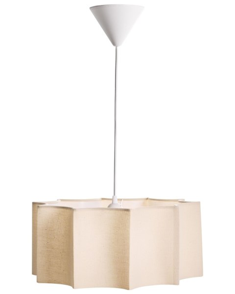 Lampa wisząca LUENHA Metal Beżowy