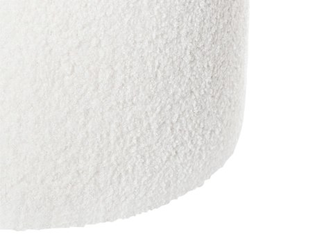 Puf Tuftowany RIDDLE Boucle Złamana biel