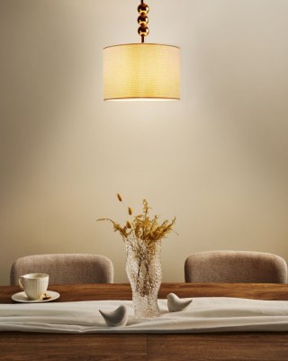 Lampa wisząca LOKY Metal Mosiężny
