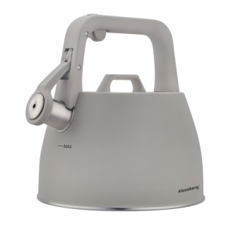 CZAJNIK STALOWY Z GWIZDKIEM 2,5L KLAUSBERG KB-7916