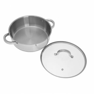 Garnek Płaski Z Pokrywą 24cm Klausberg Kb-7172
