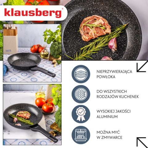 Patelnia Marmurkowa Klausberg 24cm Kb-7988