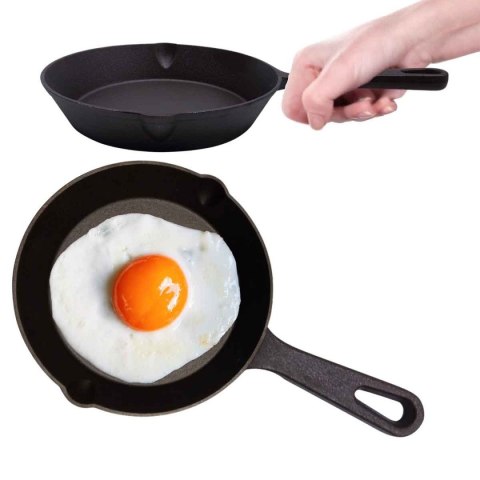 Patelnia Żeliwna Hage 16cm Indukcja