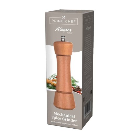 Ręczny Młynek Do Pieprzu Soli Z Drewna Dębowego Banquet Natural
