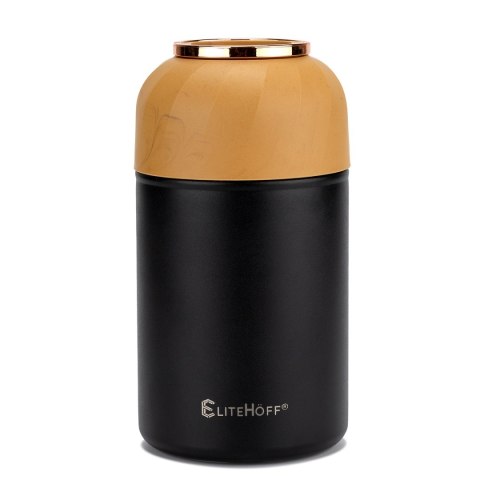 Termos Obiadowy 1050ml Z Miską I Składaną Łyżką E-8247