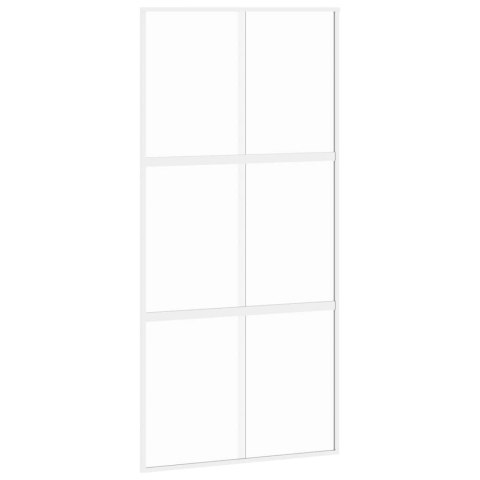 VidaXL Drzwi przesuwne, złote, 102,5x205cm, szkło hartowane, aluminium