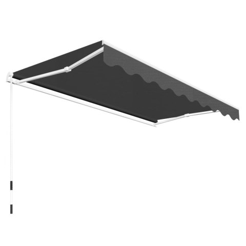 Markiza zwijana ręcznie, 300 cm, antracytowa Lumarko!