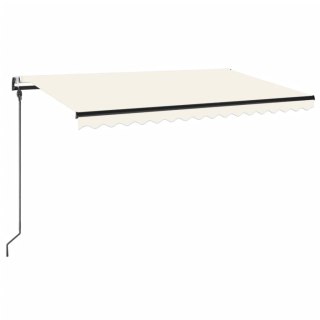 Automatycznie zwijana markiza, 450 x 300 cm, kremowa Lumarko!