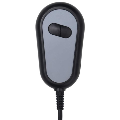 Elektryczny fotel masujący, czarny, sztuczna skóra Lumarko!