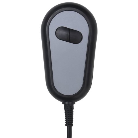 Elektryczny fotel rozkładany, ciemnozielony, obity tkaniną Lumarko!