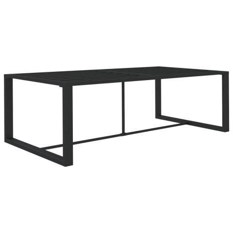 8-cz. zestaw mebli ogrodowych, poduszki, aluminium, antracyt Lumarko!