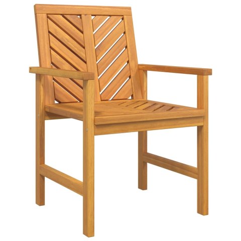 Zestaw do jadalni w ogrodzie 9 pcs Brązowy Lite Drewno Akacji Lumarko!