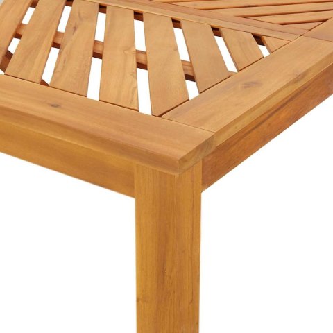Zestaw do jadalni w ogrodzie 9 pcs Brązowy Lite Drewno Akacji Lumarko!
