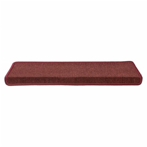 Maty na schody 15 szt. 65x21x4 cm Bordeaux Rectangular Edge Lumarko!